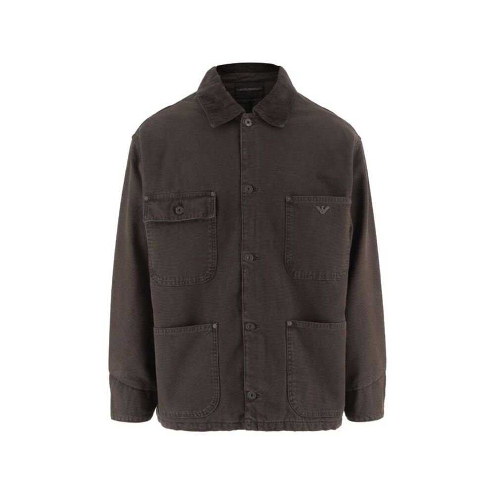 Emporio Armani Men's Jackets Brown